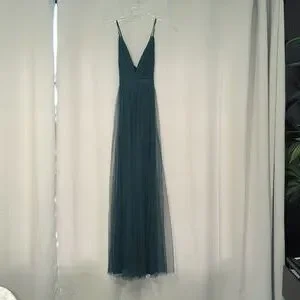 Lulus Dresses Green Dress Lulus Rare Beauty Hunter Green Tulle